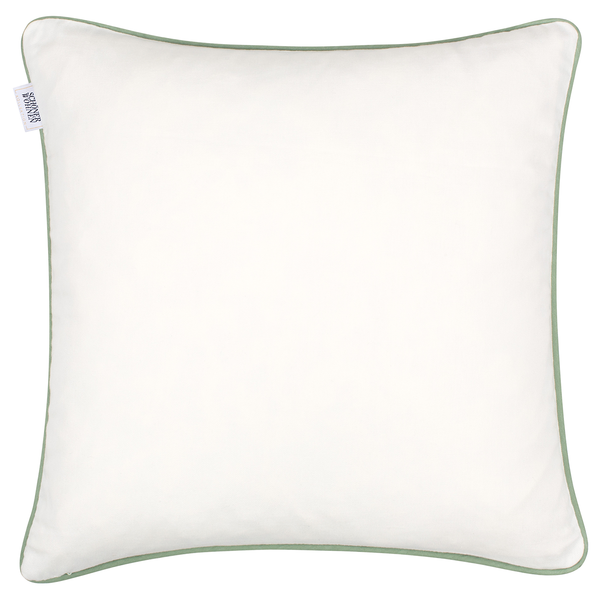 Kissenbezug Fiori II - Baumwolle - Weiß