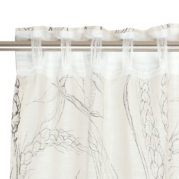 Fertiggardine Grainfield - Baumwolle / Polyester - Beige