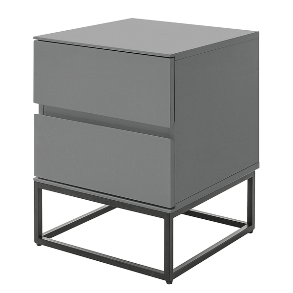 Nachtkommode Zaddy 50 cm - Grau