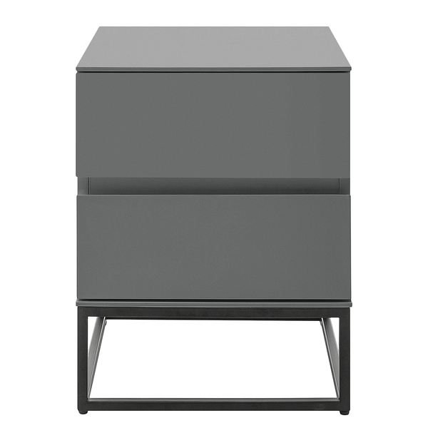 Nachtkommode Zaddy 50 cm - Grau