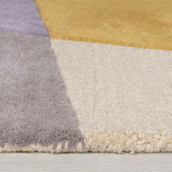 Wollteppich Glow - Wolle - Multicolor - 120 x 170 cm