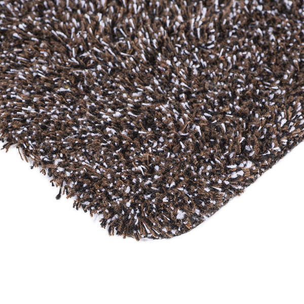 Fußmatte Super Cotton - Baumwolle / Polyester - Braun - 40 x 60 cm