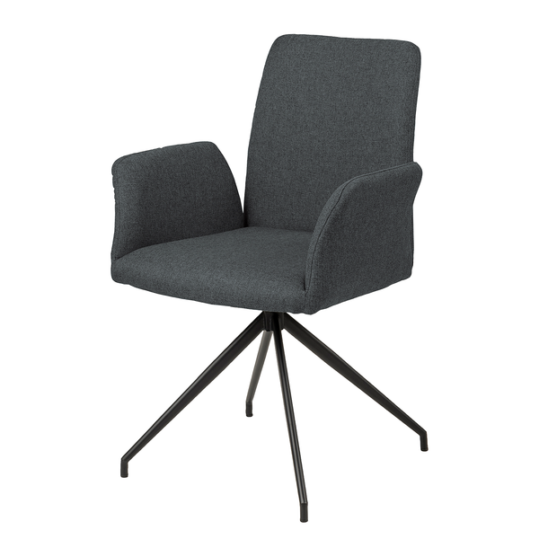 Drehbarer Armlehnenstuhl Mailly Typ A - Grau