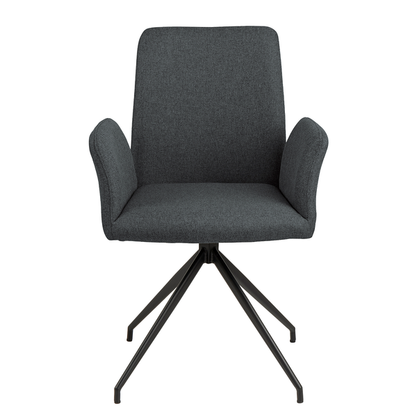 Drehbarer Armlehnenstuhl Mailly Typ A - Grau