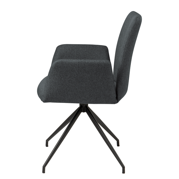 Drehbarer Armlehnenstuhl Mailly Typ A - Grau