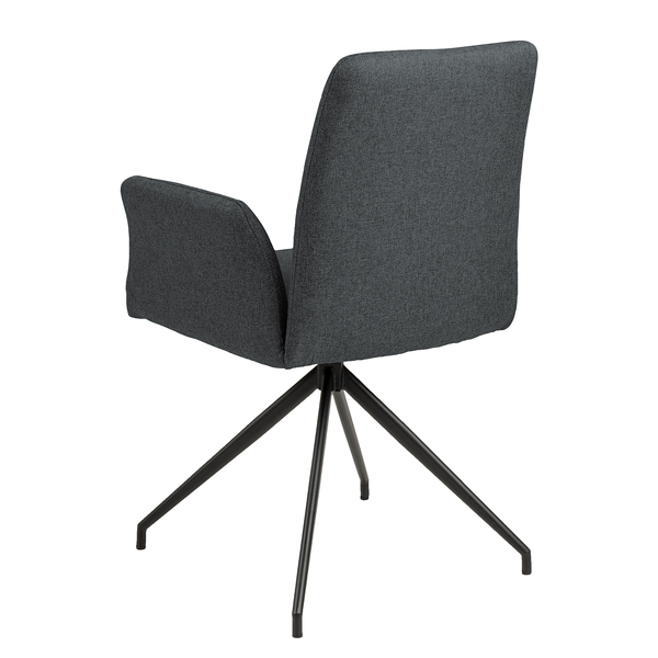 Drehbarer Armlehnenstuhl Mailly Typ A - Grau