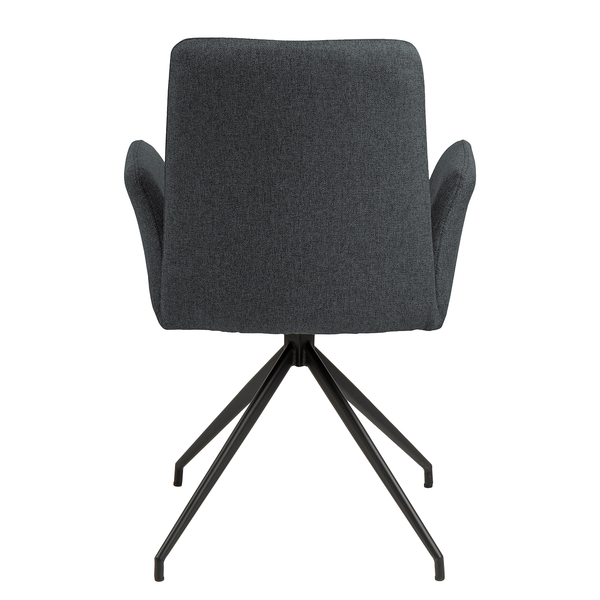 Drehbarer Armlehnenstuhl Mailly Typ A - Grau