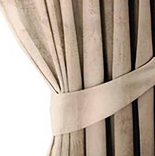 Ösenvorhang Velvet - Polyester - Creme - 140 x 245 cm