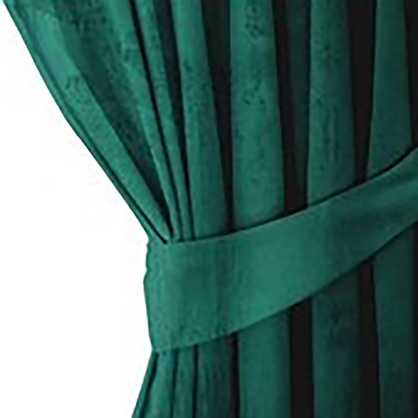 Ösenvorhang Velvet - Polyester - Grün - 140 x 245 cm