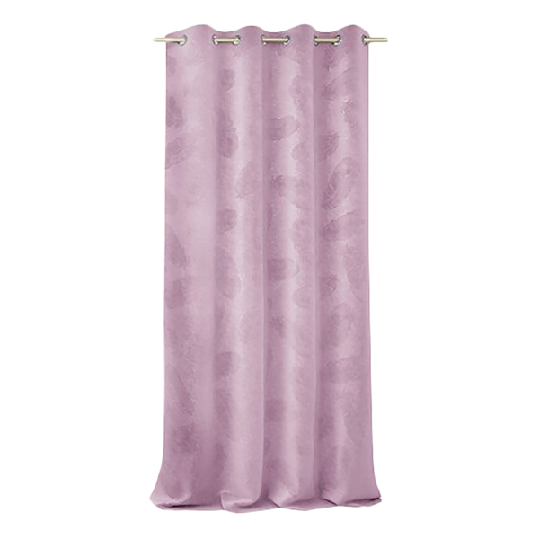 Ösenvorhang Velvet Peaco - Polyester - Violett