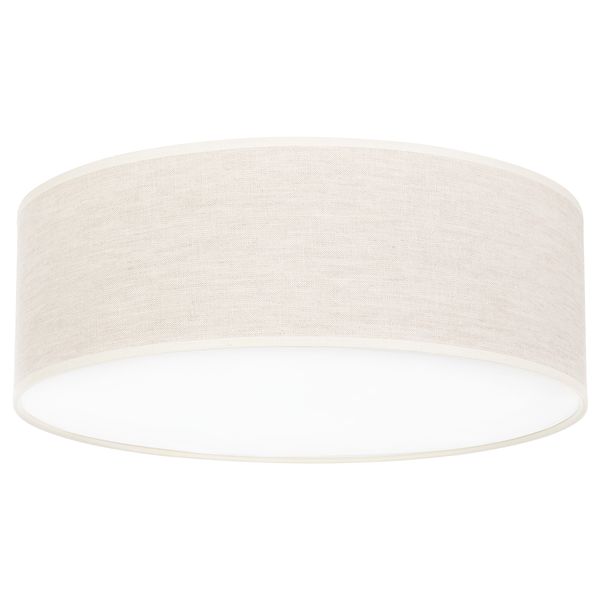 Deckenleuchte Boho II - Leinen / Stahl - 4-flammig