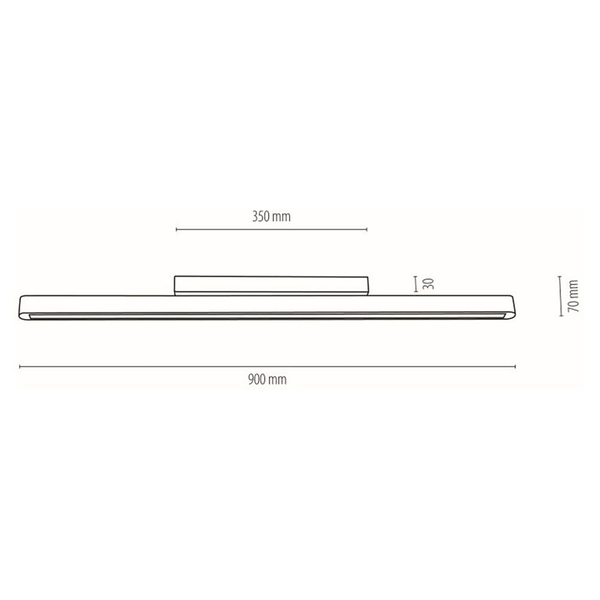 LED-Wandleuchte Forestier VI - Kiefer massiv / Stahl - 1-flammig