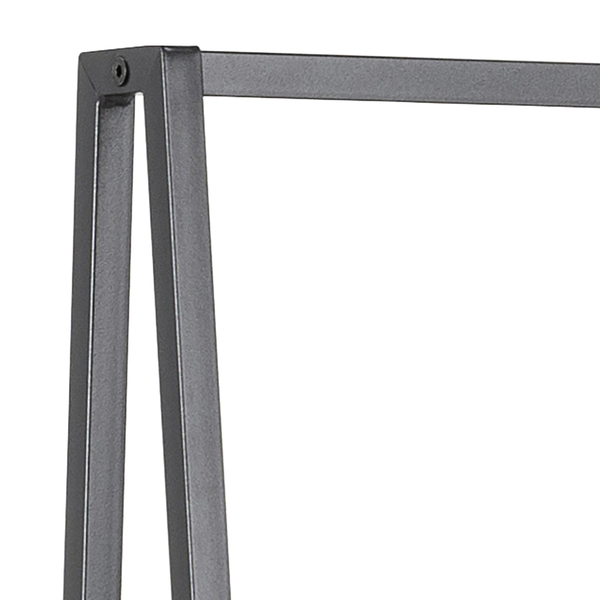 Garderobe Coogee II - Eiche Schwarzbraun Dekor