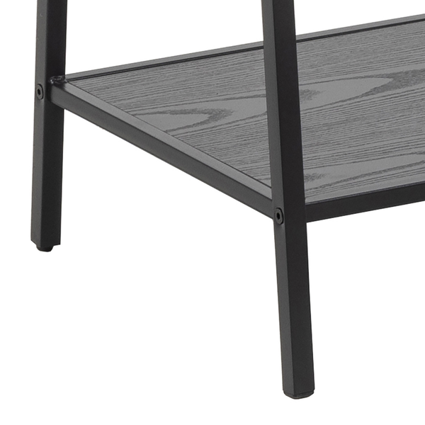 Garderobe Coogee II - Eiche Schwarzbraun Dekor