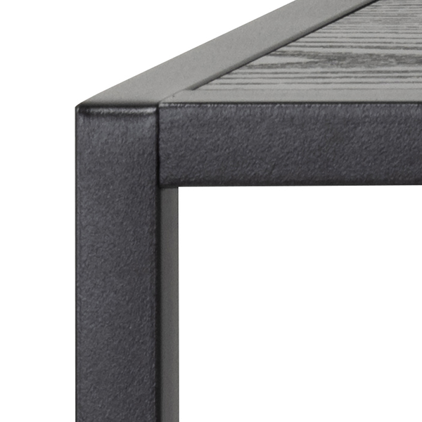 Wandgarderobe Coogee I - Eiche Schwarzbraun Dekor