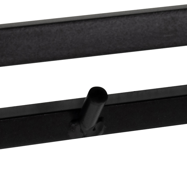 Wandgarderobe Coogee I - Eiche Schwarzbraun Dekor