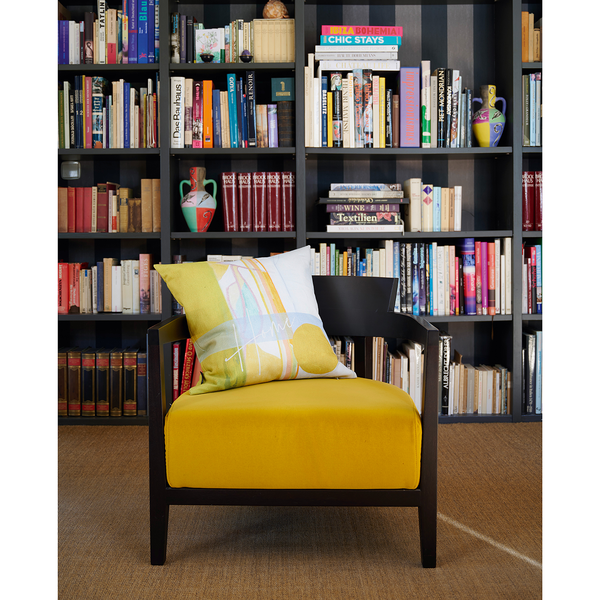 Dekokissen Capri - Baumwolle / Leinen - Mehrfarbig