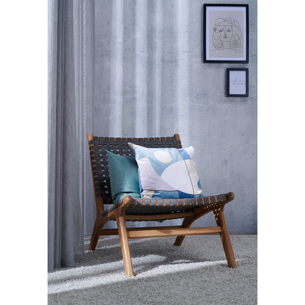 Kissenbezug Francis - Polyester - Blau