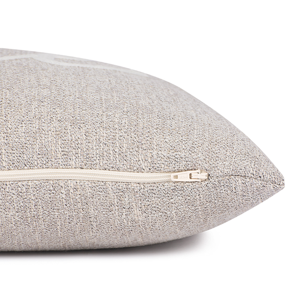 Kissenbezug Home - Polyester / Leinen - Beige