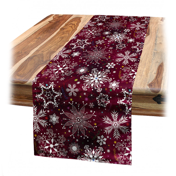Tischläufer Weihnachten II - Polyester - Mehrfarbig - 40 x 225 cm