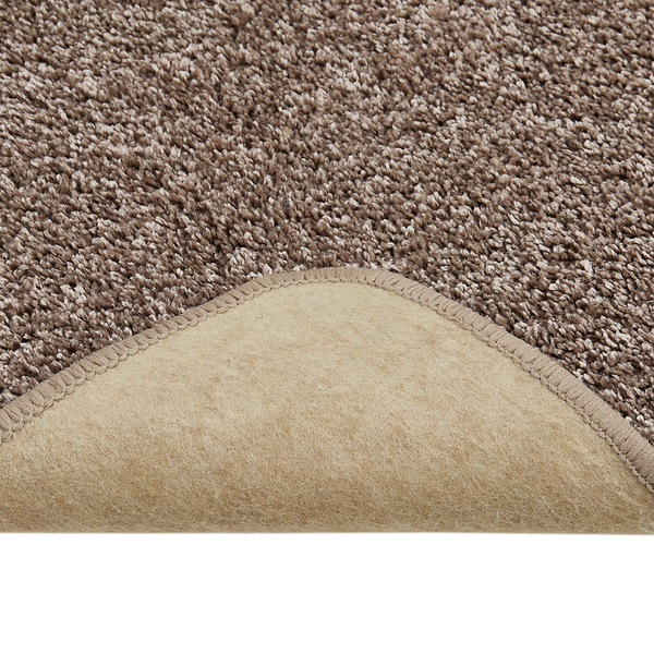 Kurzflorteppich Parla - Polypropylen - Taupe - 57 x 110 cm