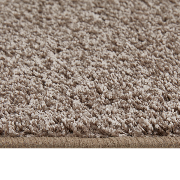 Kurzflorteppich Parla - Polypropylen - Taupe - 57 x 110 cm