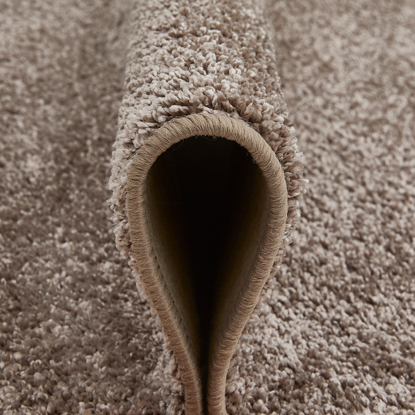 Kurzflorteppich Parla - Polypropylen - Taupe - 57 x 110 cm