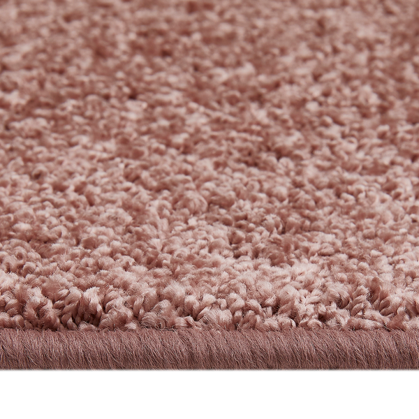 Kurzflorteppich Parla - Polypropylen - Altrosa - 57 x 110 cm