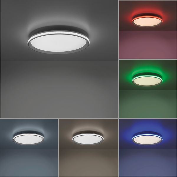 LED-Deckenleuchte Galactica - Acrylglas / Metall - 1-flammig