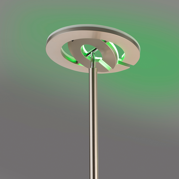 LED-Stehleuchte Rocco - Kunststoff / Eisen - 1-flammig