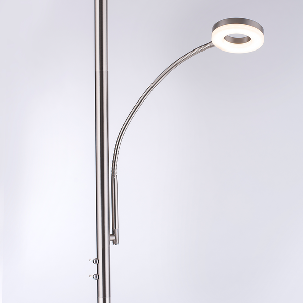 LED-Stehleuchte Rocco - Kunststoff / Eisen - 1-flammig