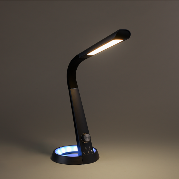 LED-Tischleuchte Bill - Polyethylen - 1-flammig - Schwarz