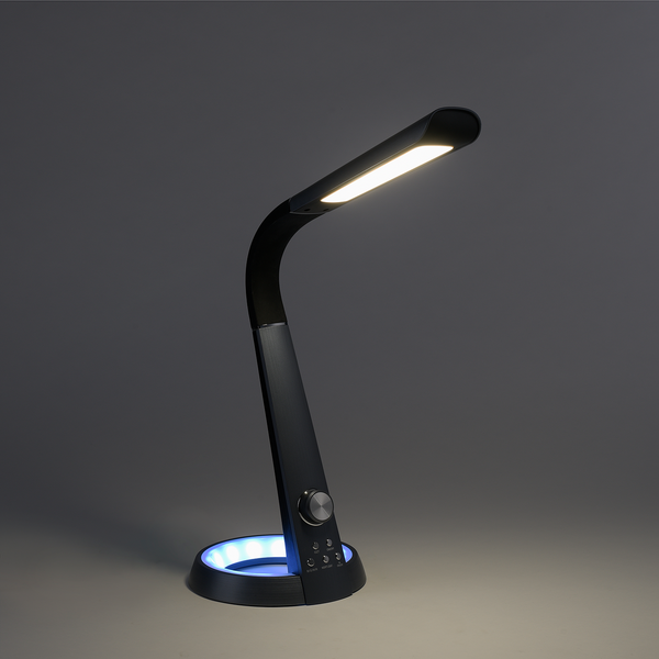 LED-Tischleuchte Bill - Polyethylen - 1-flammig - Schwarz