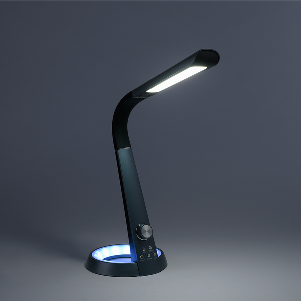 LED-Tischleuchte Bill - Polyethylen - 1-flammig - Schwarz