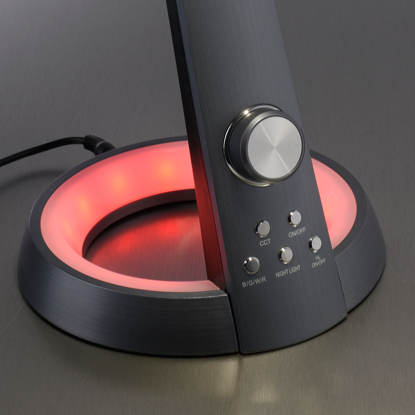 LED-Tischleuchte Bill - Polyethylen - 1-flammig - Schwarz