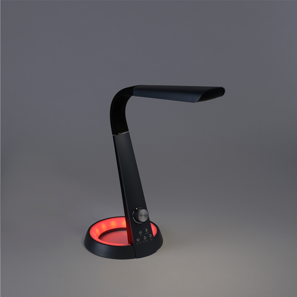LED-Tischleuchte Bill - Polyethylen - 1-flammig - Schwarz