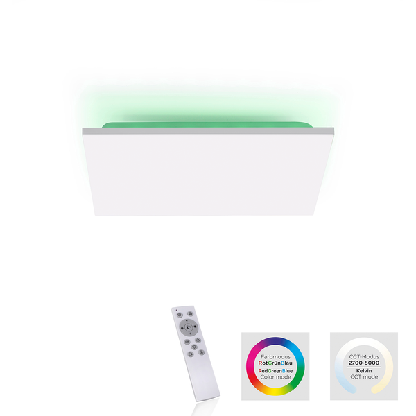 LED-Deckenleuchte Gustav I - Acrylglas / Eisen; Aluminium - 1-flammig