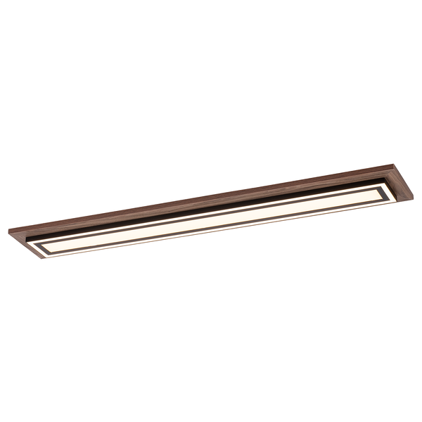 LED-Deckenleuchte Palma II - Kunststoff / Eisen; Aluminium - 1-flammig