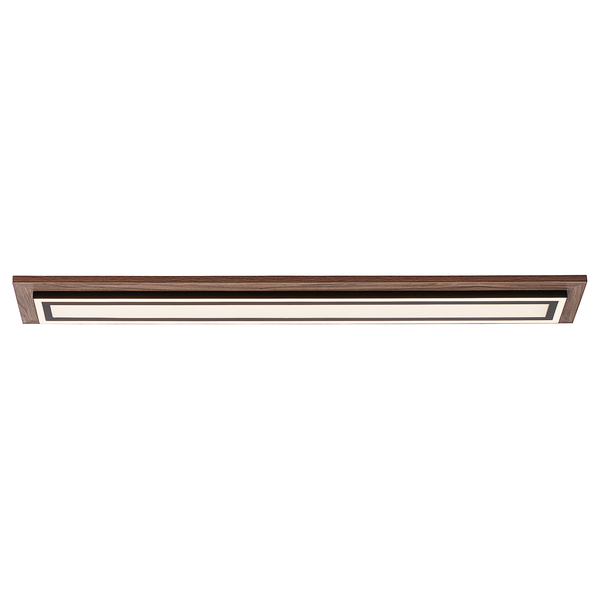 LED-Deckenleuchte Palma II - Kunststoff / Eisen; Aluminium - 1-flammig