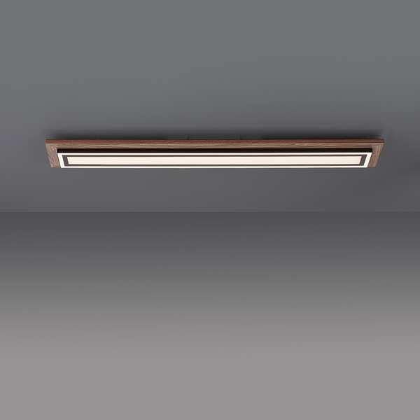 LED-Deckenleuchte Palma II - Kunststoff / Eisen; Aluminium - 1-flammig