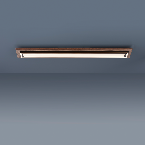 LED-Deckenleuchte Palma II - Kunststoff / Eisen; Aluminium - 1-flammig