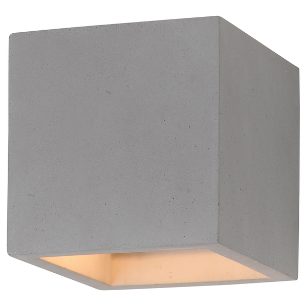 Wandleuchte Eton - Beton / Metall - 1-flammig