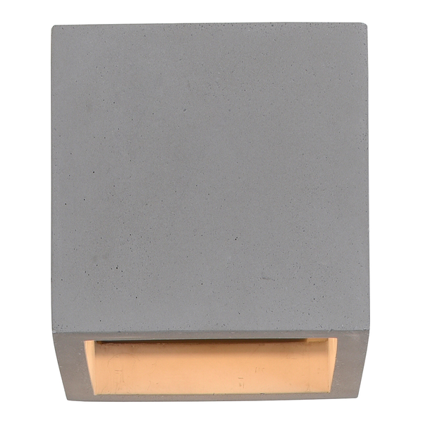 Wandleuchte Eton - Beton / Metall - 1-flammig