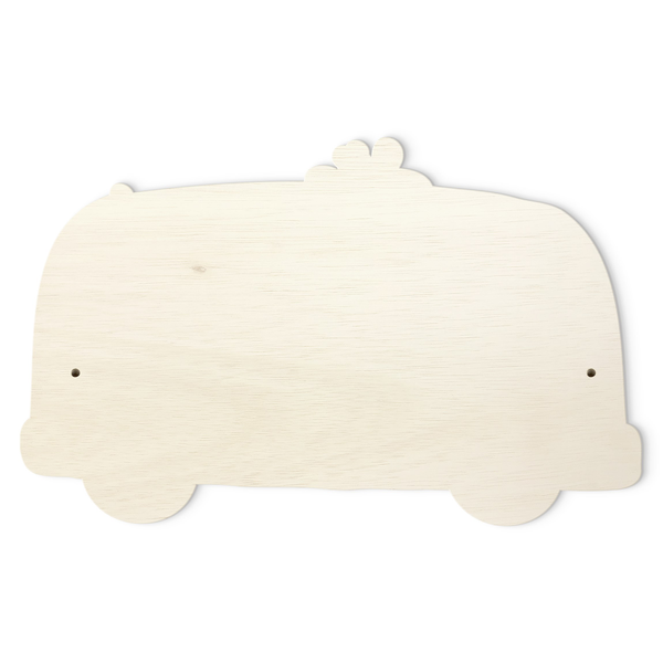 Kindergarderobe Bus voller Tiere - Mehrfarbig