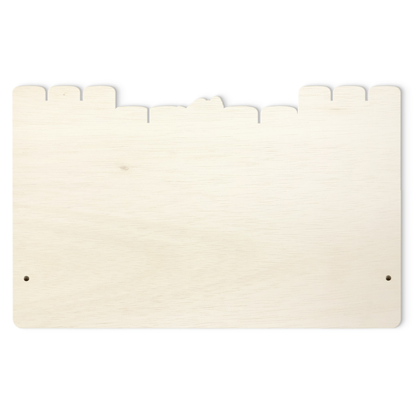 Kindergarderobe Burg Ritter Drachen - Mehrfarbig