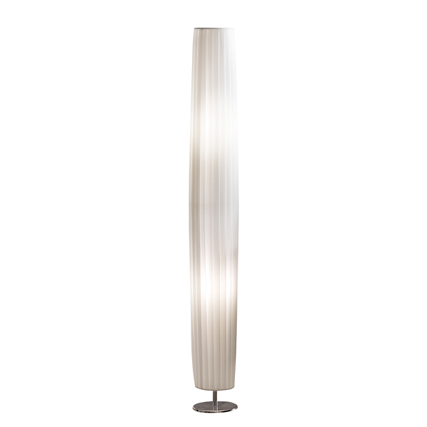 Stehleuchte Relva II - Polyester PVC / Edelstahl - 2-flammig