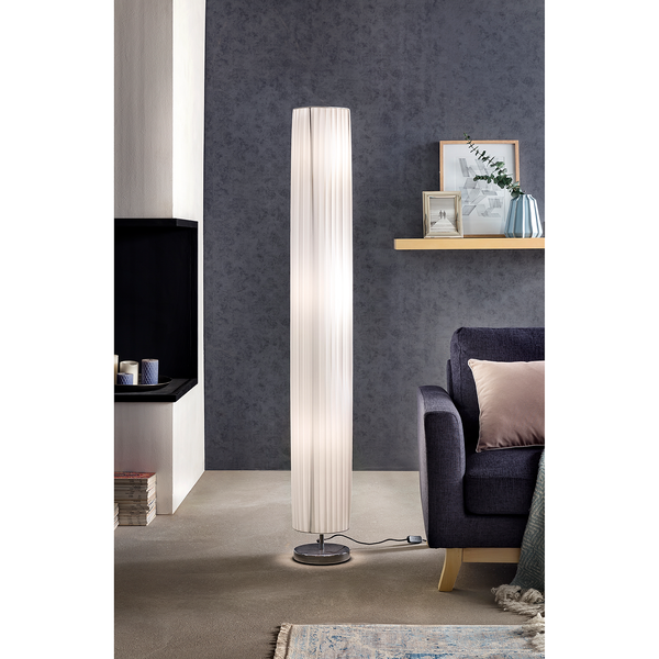 Stehleuchte Relva III - Polyester PVC / Edelstahl - 3-flammig