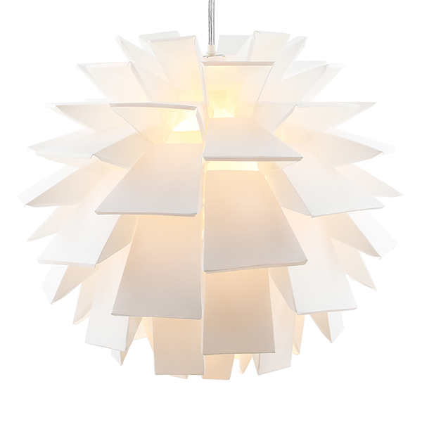 Pendelleuchte Peep - Polyester PVC / Edelstahl - 1-flammig