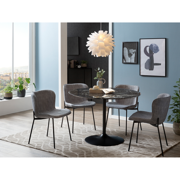 Pendelleuchte Peep - Polyester PVC / Edelstahl - 1-flammig