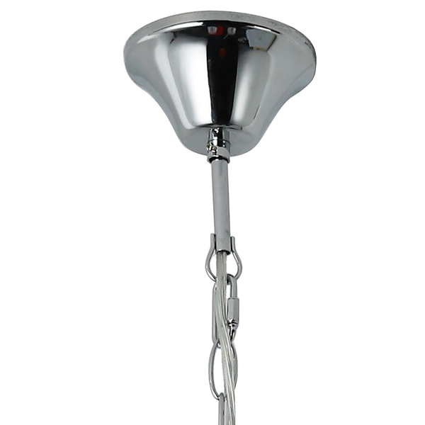 Kronleuchter Raven III - Kunststoff / Stahl - 9-flammig